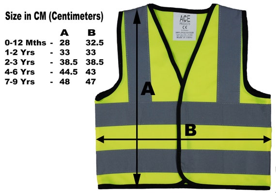 Buy Train Driver Baby/Children/Kids Hi Vis Safety Jacket/Vest Sizes 0 - View #11