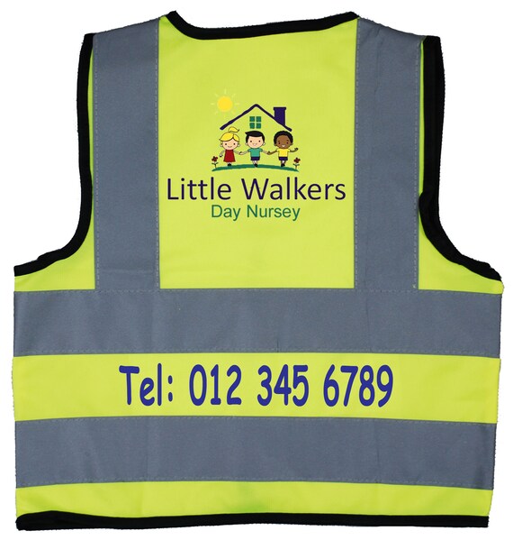 Personalised baby hi vis jacket discount
