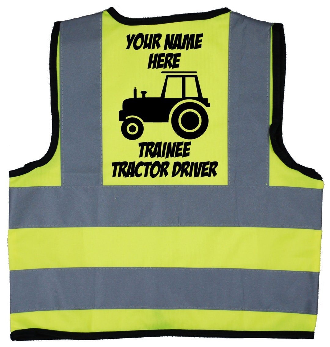 Buy Train Driver Baby/Children/Kids Hi Vis Safety Jacket/Vest Sizes 0 - View #7