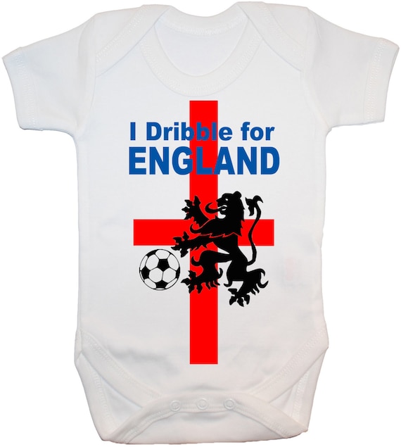 england football baby grow