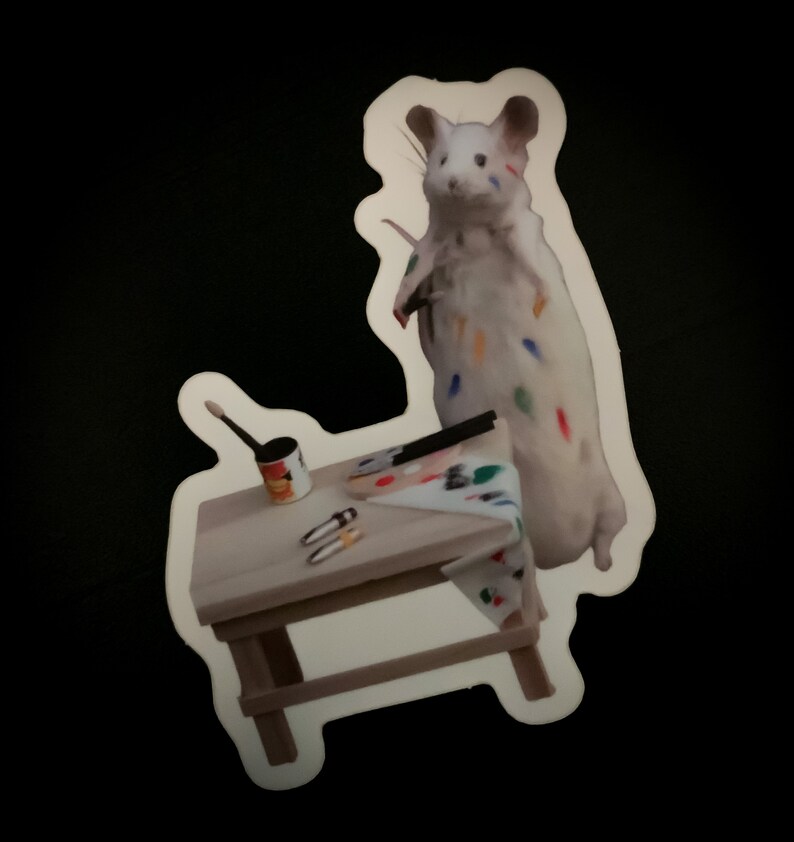 Mouse Taxidermy Stickers image 4