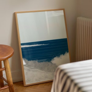 Ocean Waves Art Print Abstract Beach Art Instant Download Digital Download Printable Wall Art image 5