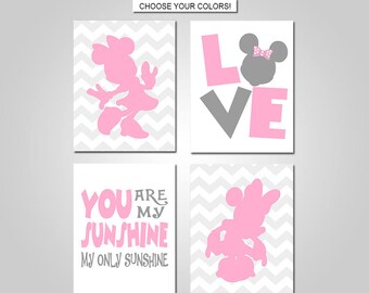 minnie mouse baby room ideas