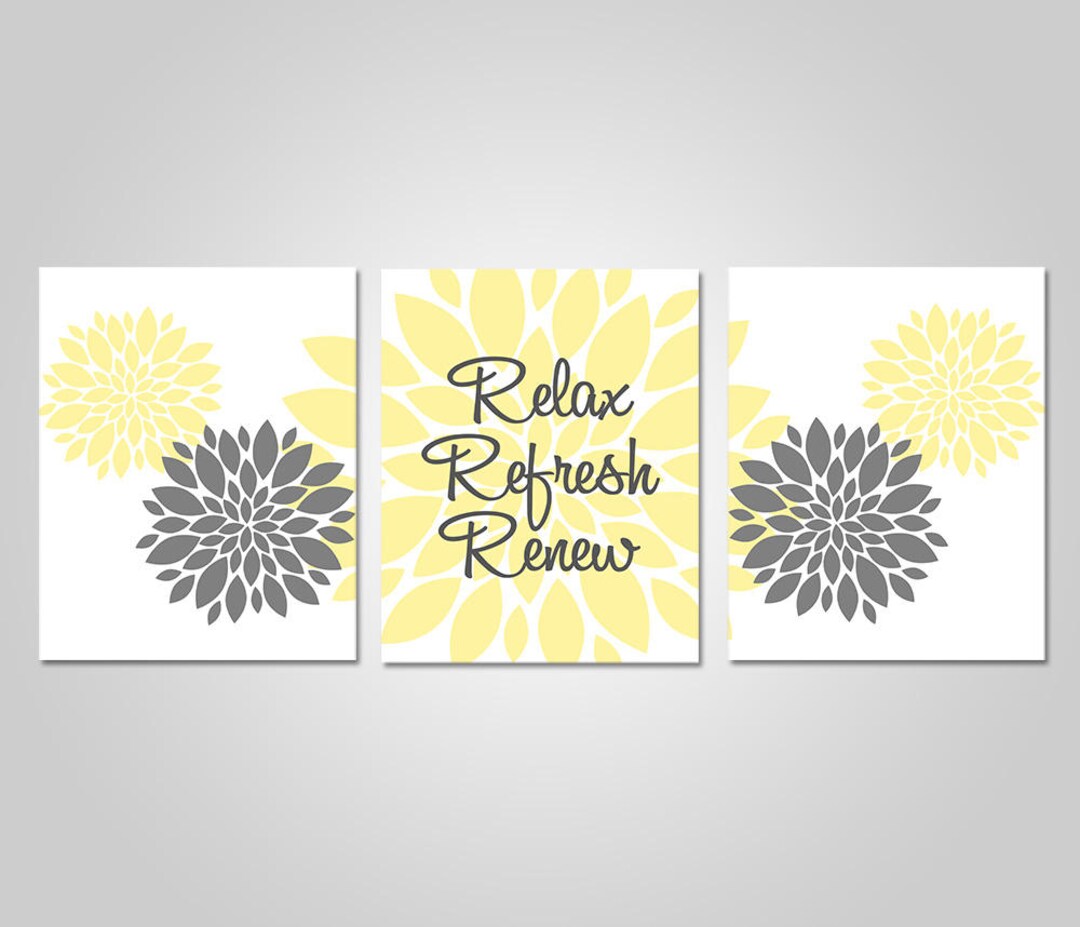 Bathroom Wall Art Yellow Grey Bathroom Wall Art Yellow Grey Bathroom