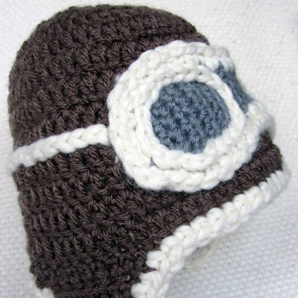 Crochet Aviator Hat, baby aviator hat, aviation, aviator, aviation gifts, crochet baby hat, crochet hat for kids, baby hats boy, photo prop