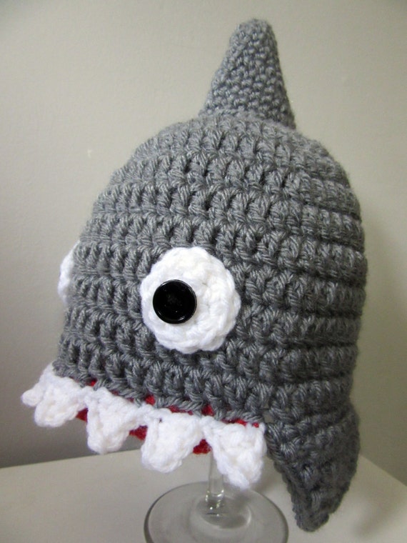 Tuque Requin Requin Semaine Chapeaux Au Crochet Pour Enfants Cadeau Enfant Bonnet De Bebe Au Crochet