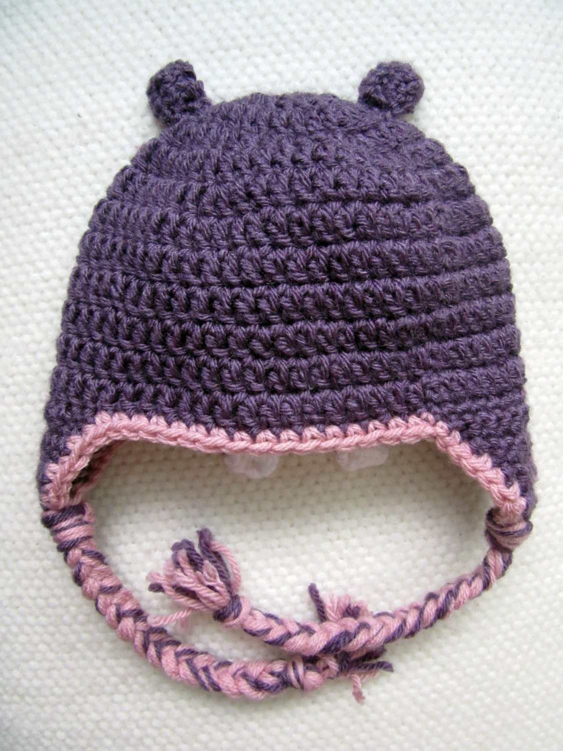Crochet Hippo Hat Crochet Animal Hats Crochet Baby Hat | Etsy