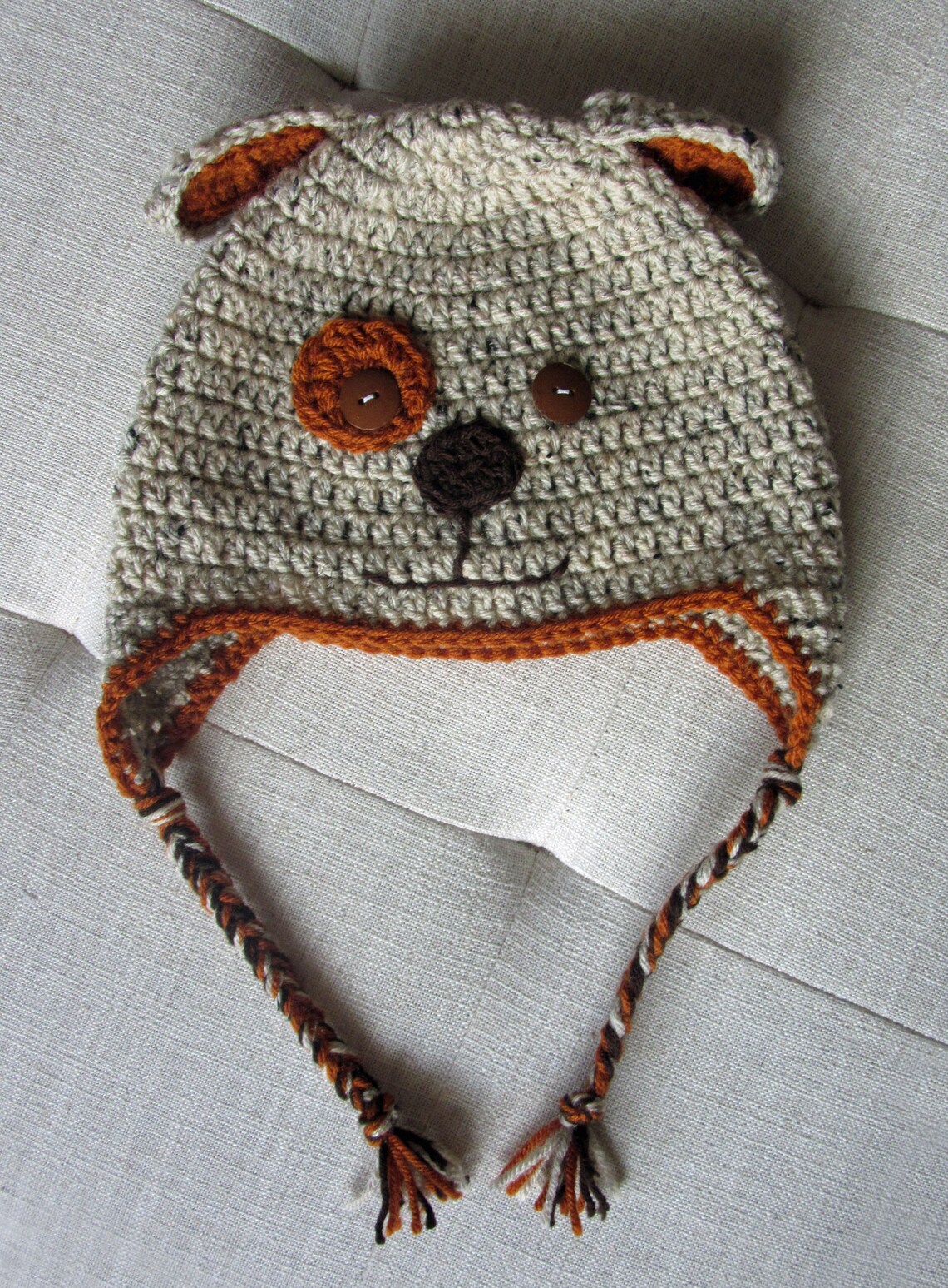 Crochet Puppy Hat Crochet Hats for Kids Toddler Gift Etsy