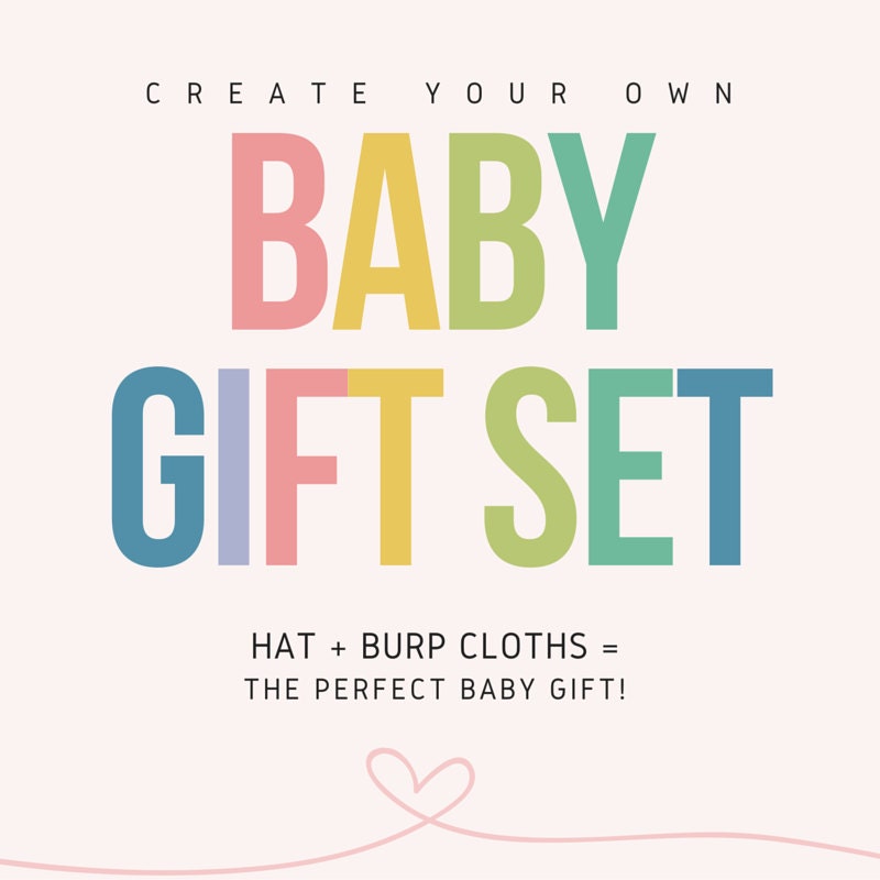 Baby Gift Set Unique Baby Gift Baby Burp Cloth Baby Gifts Etsy Sweden