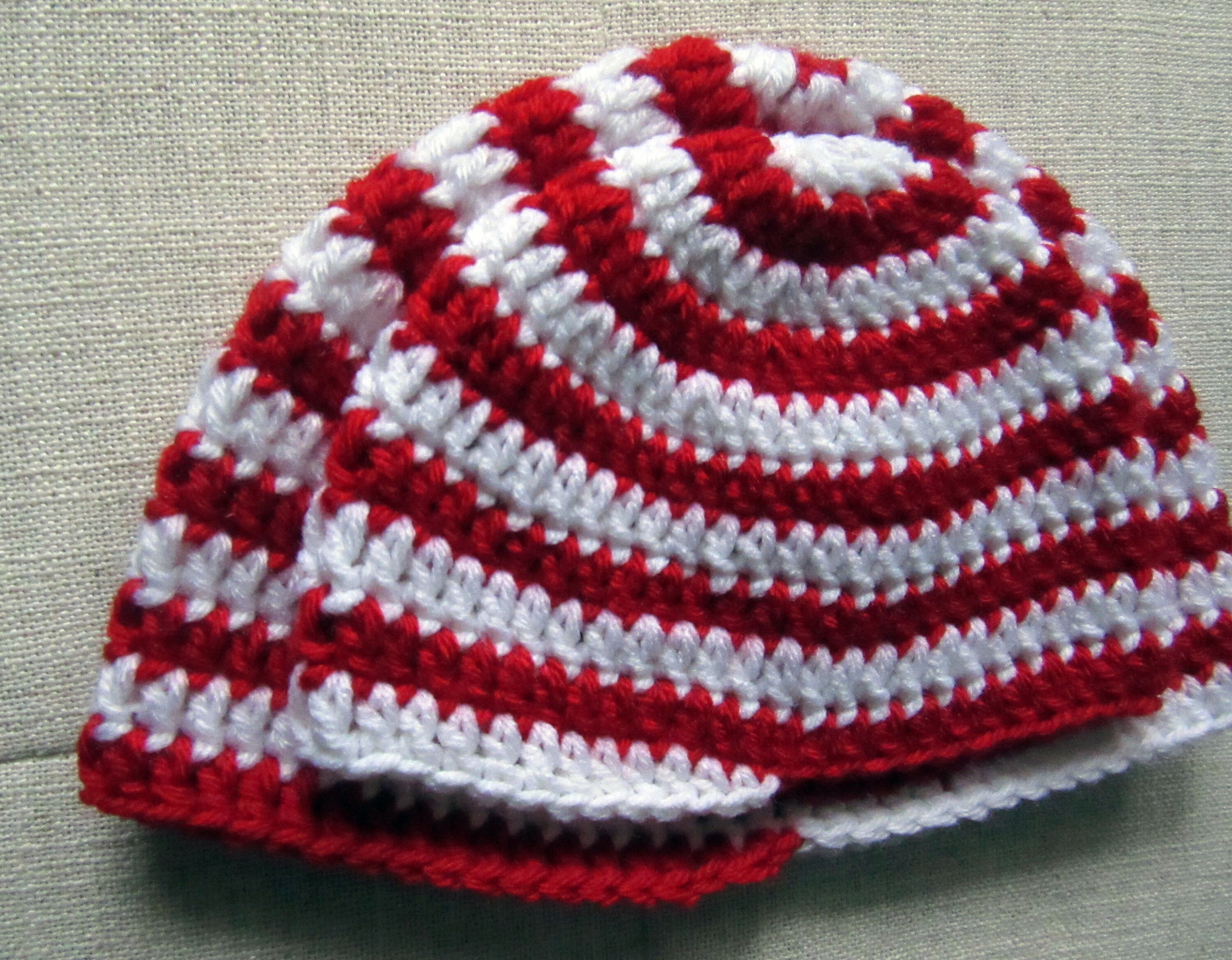 Crochet Candy Cane Hat Christmas Gifts for Kids for Babies Etsy