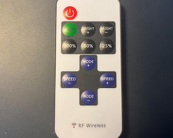 Replacement Remote for Whimsical Lightbulb, Rocket, Gear Lamps