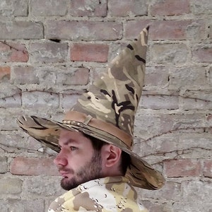 Camo Wizard hat