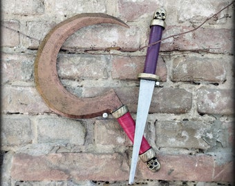 Jester dagger and sickle ( cosplay prop)