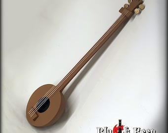 Darkest Dungeon inspired Jester mandolin ( cosplay prop)