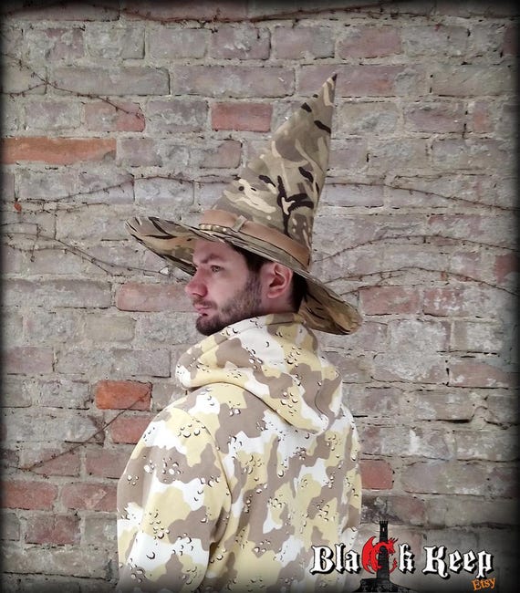 Camo Wizard Hat - Etsy