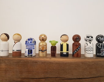 Star Wars Peg Dolls
