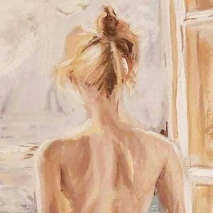 Room with a sea view print