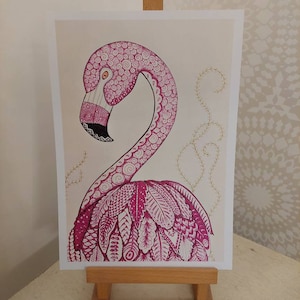 Flamingo original Artwork or print