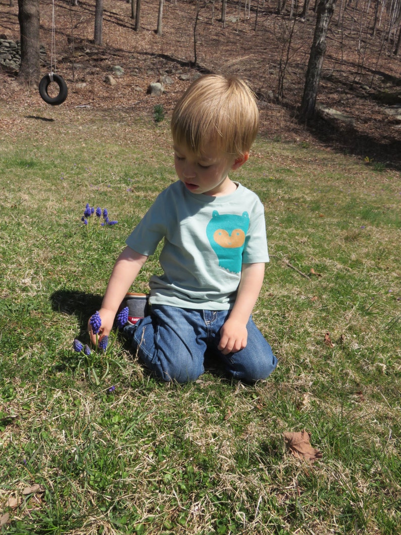 Organic Cotton Sage Green Tshirt Toddler Shirt Cute Etsy