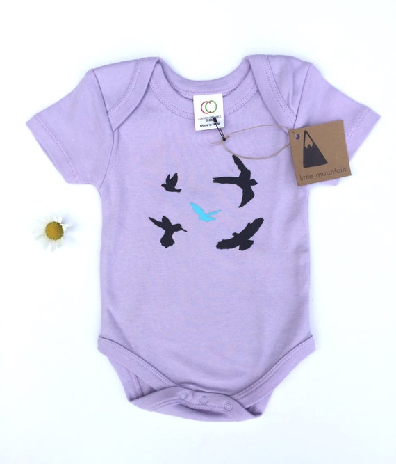 purple baby onesie