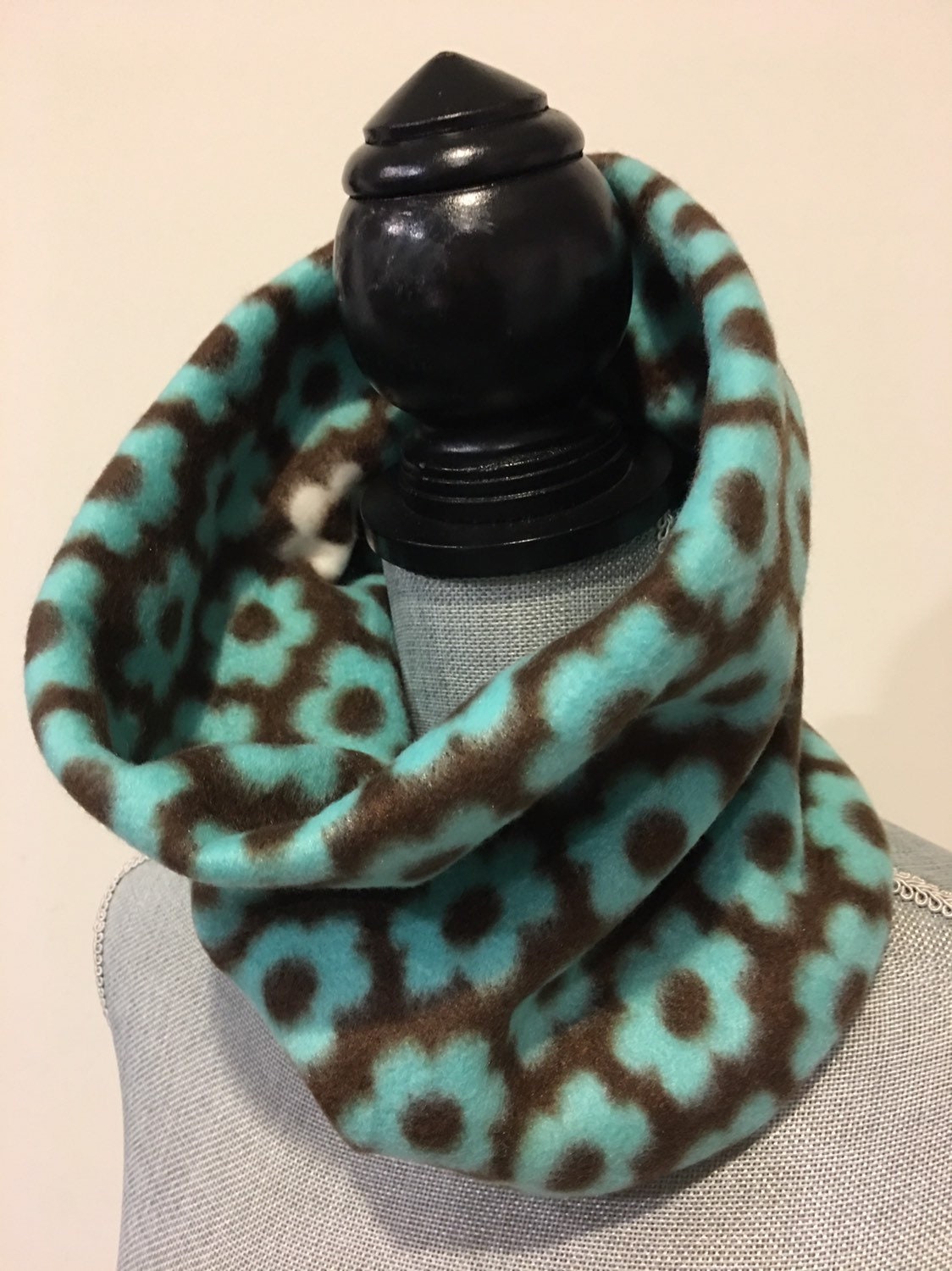 Neck warmer gaiter gator double layered fleece scarf Etsy