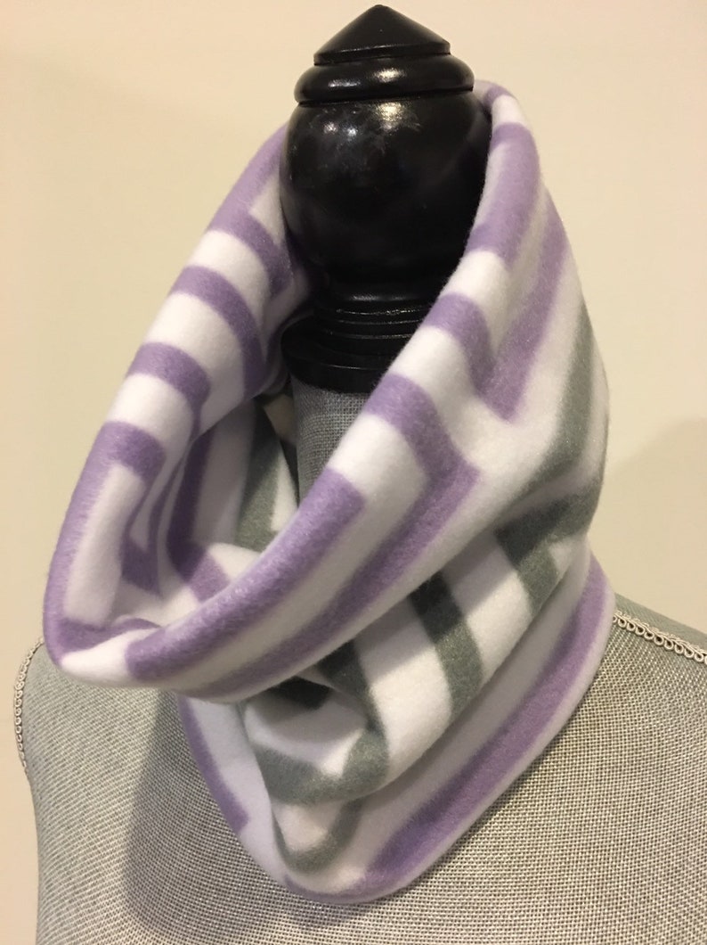 Neck Warmer Gaiter Gator Double Layered Fleece Scarf Etsy
