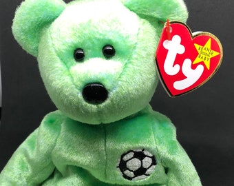 kicks beanie baby worth
