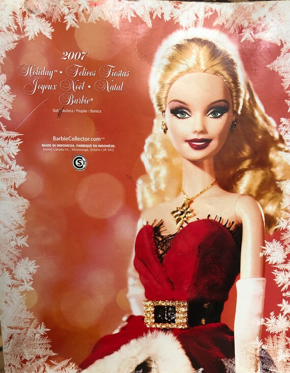 Stunning Blonde Velvet Clad Barbie Holiday Edition Etsy Stunning Blonde Velvet Clad Barbie Holiday Edition Etsy