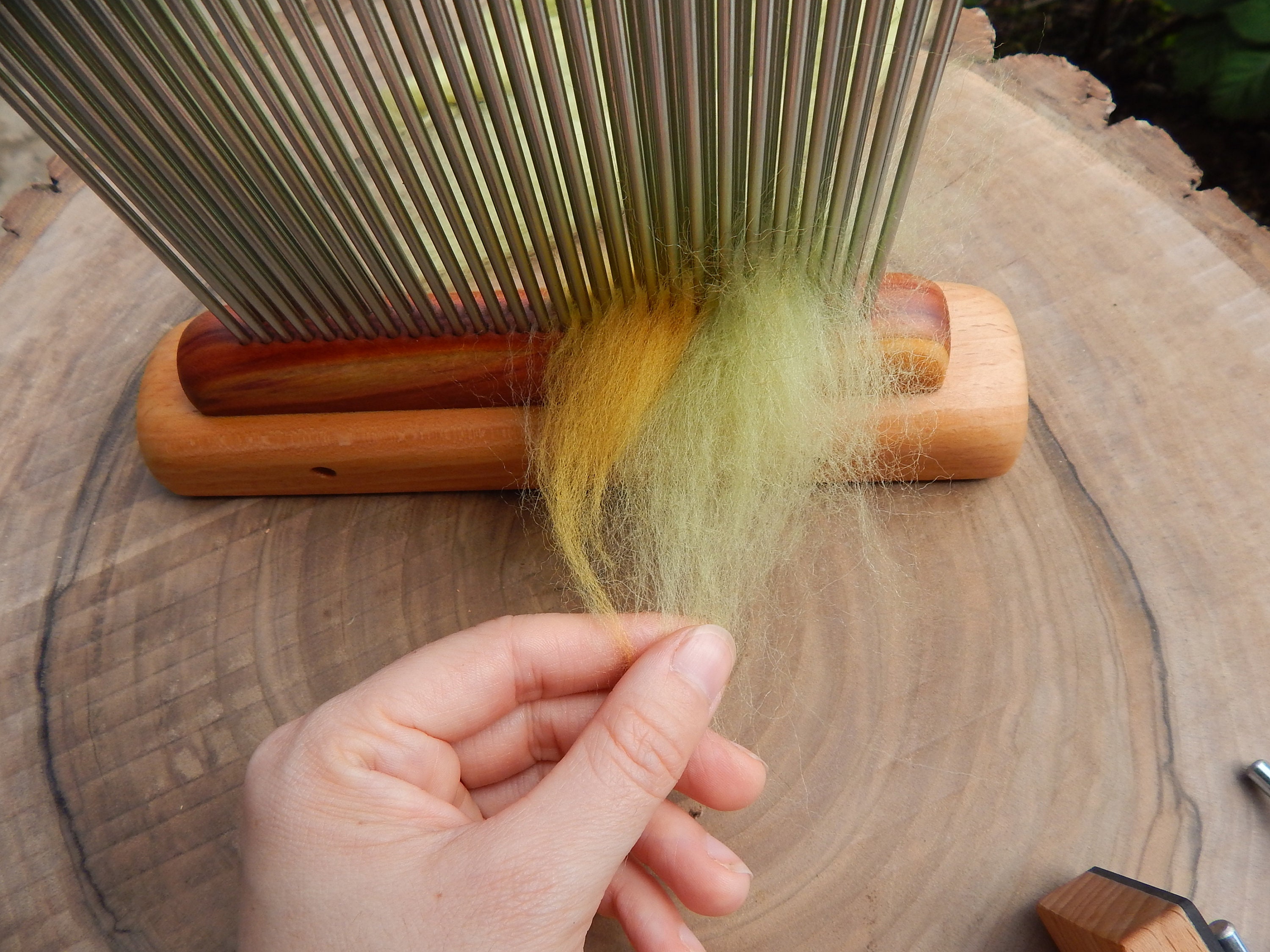 Extra wool combs mini and extra midi hackle Etsy