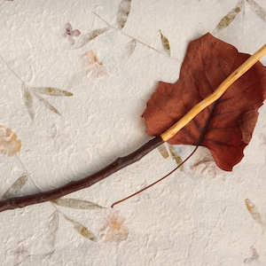 Greek plum mini wand with pentacle symbol - tool for witchcraft- perfect gift for witches, pagans and wiccans