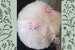 Kawaii Faux fur, Bunny Deco Petplay Cosplay Tail [Decorated, 6 inches] 