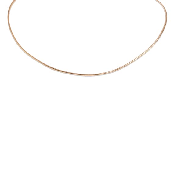 Vintage 14KT Wire Collar Necklace - image 1