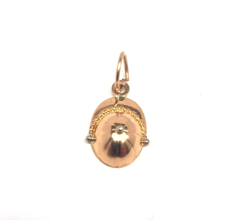Yellow Gold Jockey Cap 14 Kt