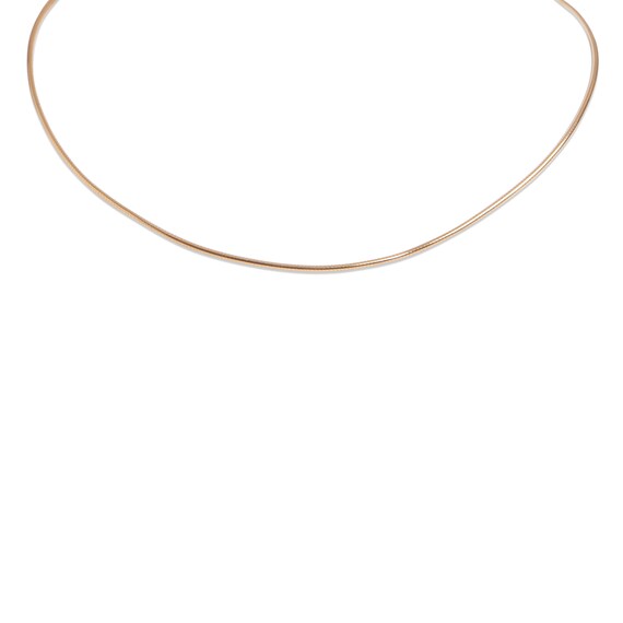 Vintage 14KT Wire Collar Necklace - image 5