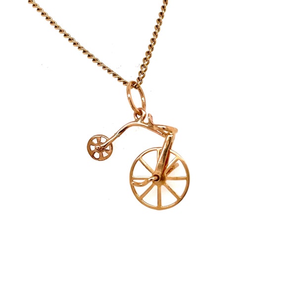 Penny farthing necklace discount