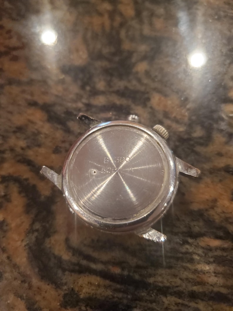 Vintage Waltham Alarm Watch – Vulcain Cricket Caliber 402 – Manual Wind 1960s Men’s Watch image 2