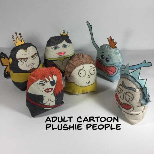 Adult Cartoon Plushie People