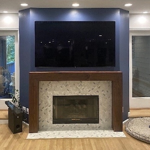 Modern Fireplace Surround