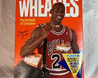 michael jordan wheaties card