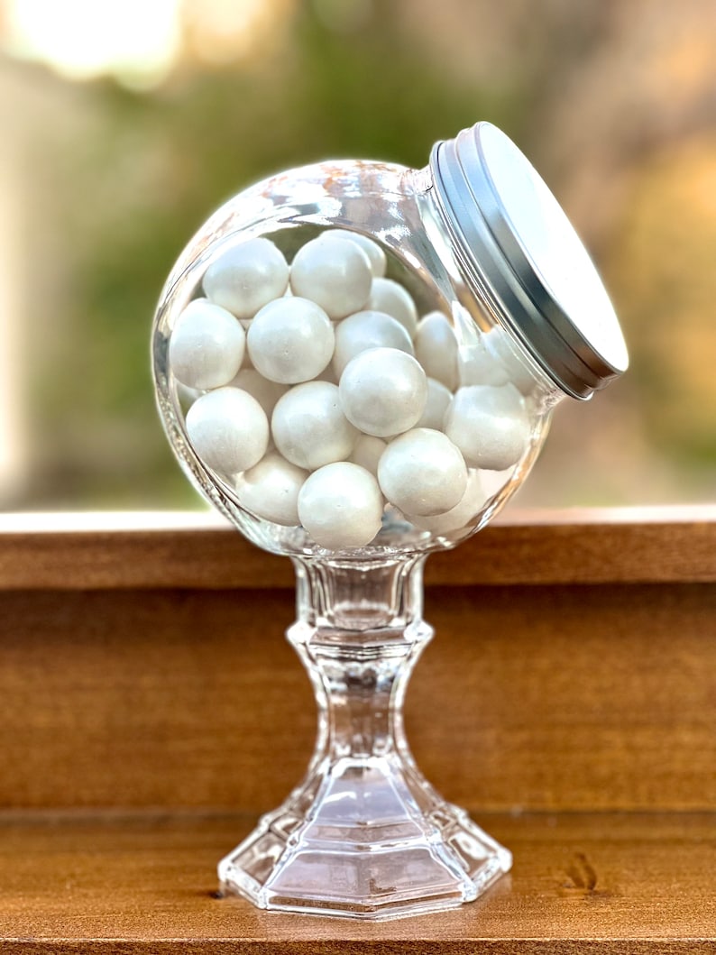 Small Glass Candy Jar With Lid Candy Jars Candy Buffet Jar Etsy