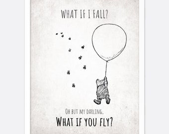 What If I Fall Art Etsy What If I Fall Art Etsy