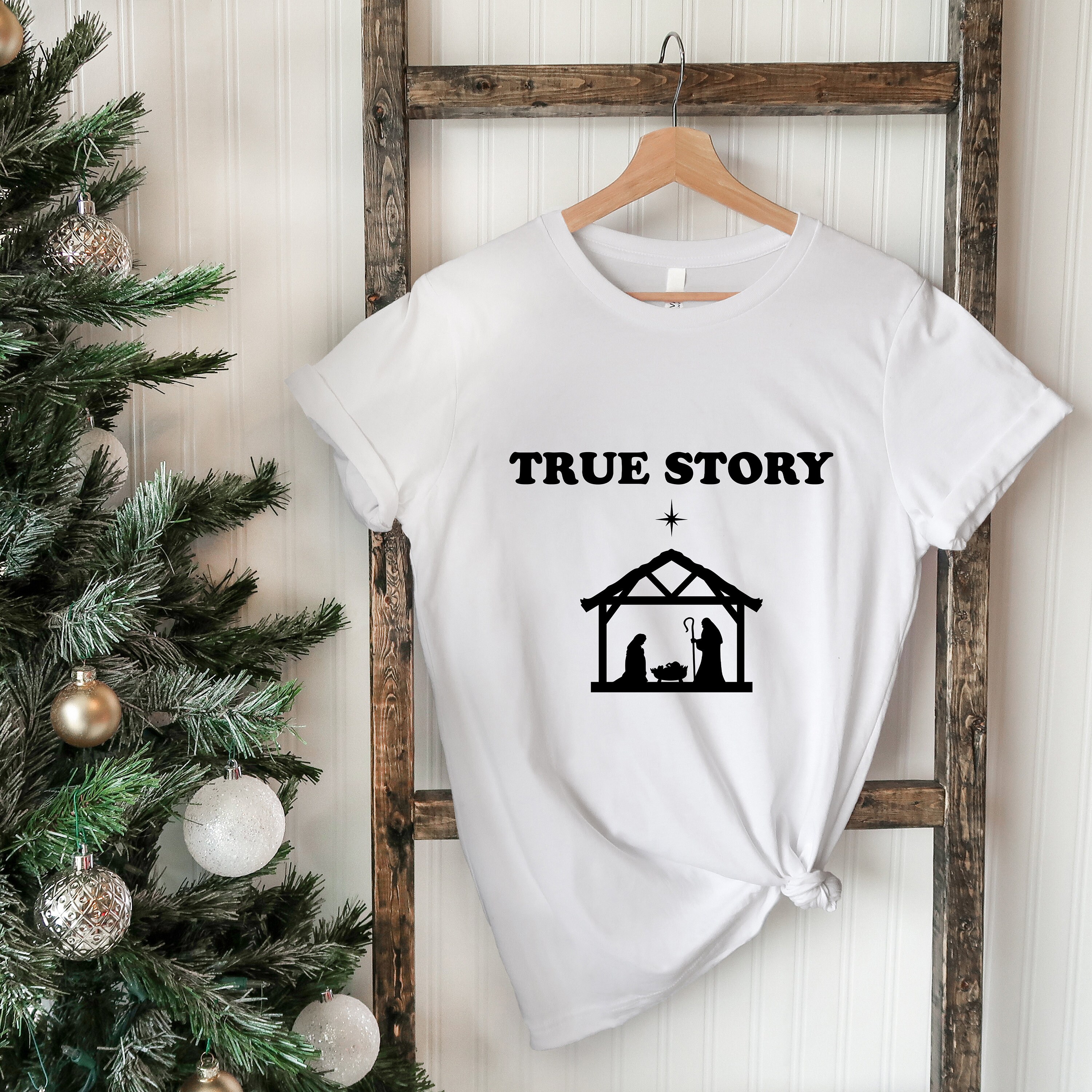 True Story Christmas ShortSleeve Unisex TShirt Christmas  Etsy