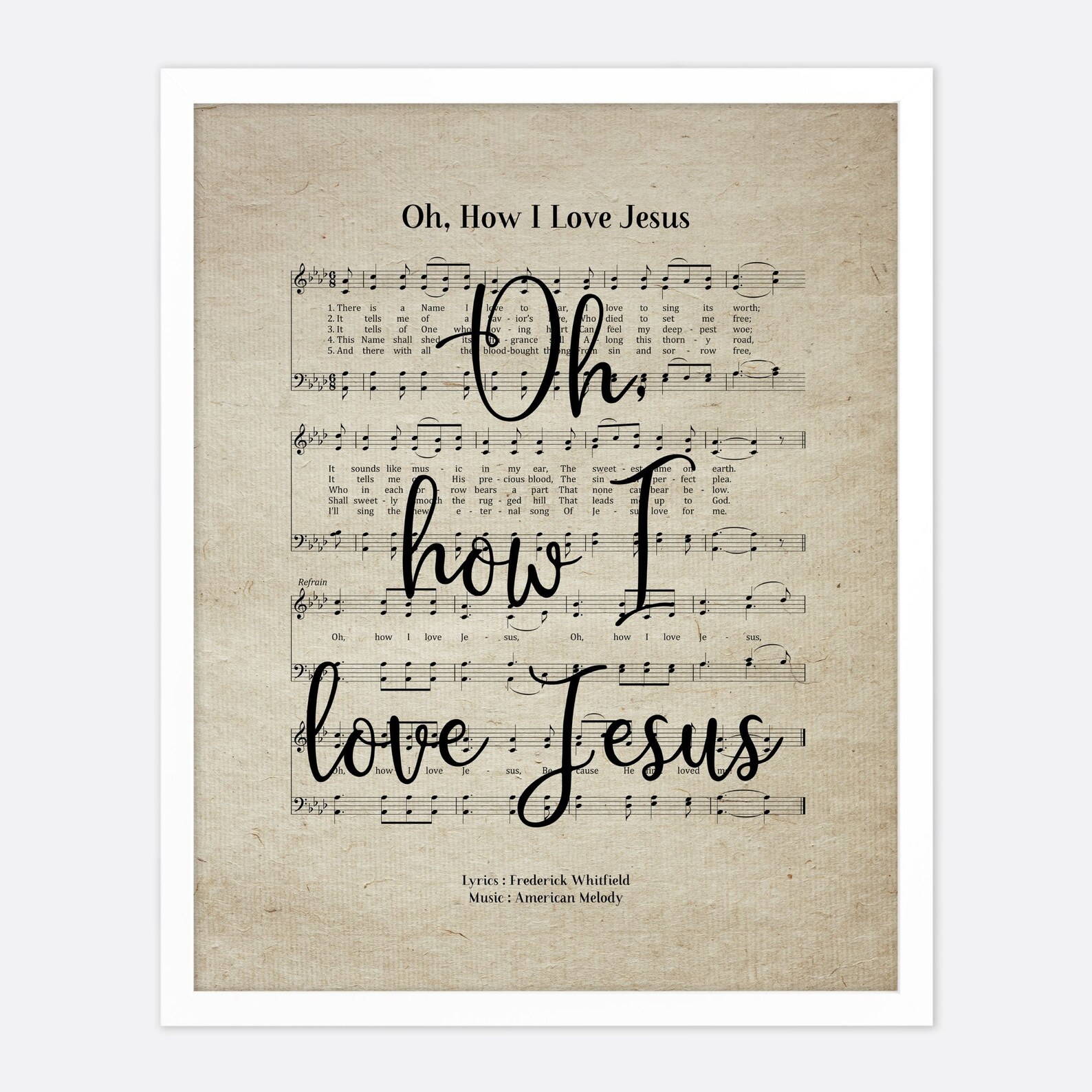 Oh How I Love Jesus Chords - 5tjxnkp