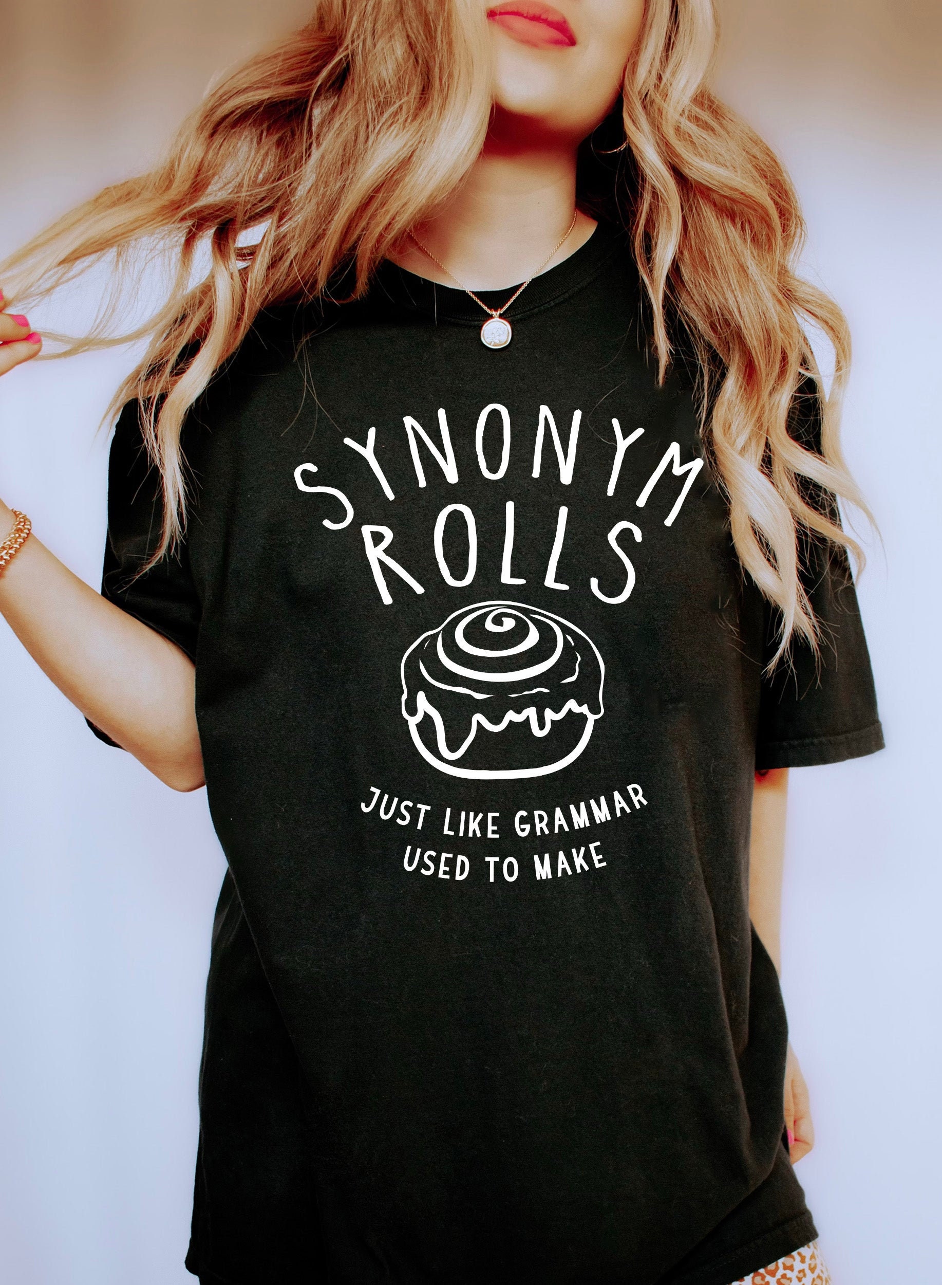 Synonym Rolls Funny Teacher Comfort Colors Garment Dyed - Etsy Synonym Rolls Funny Teacher Comfort Colors Garment Dyed - Etsy
