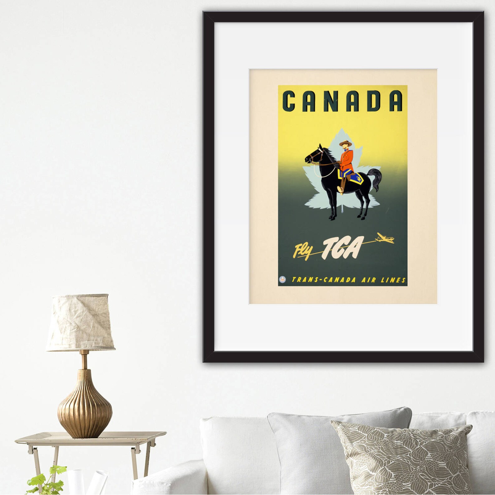 Canada Vintage Travel Print Wall Art Print Home Decor Poster | Etsy