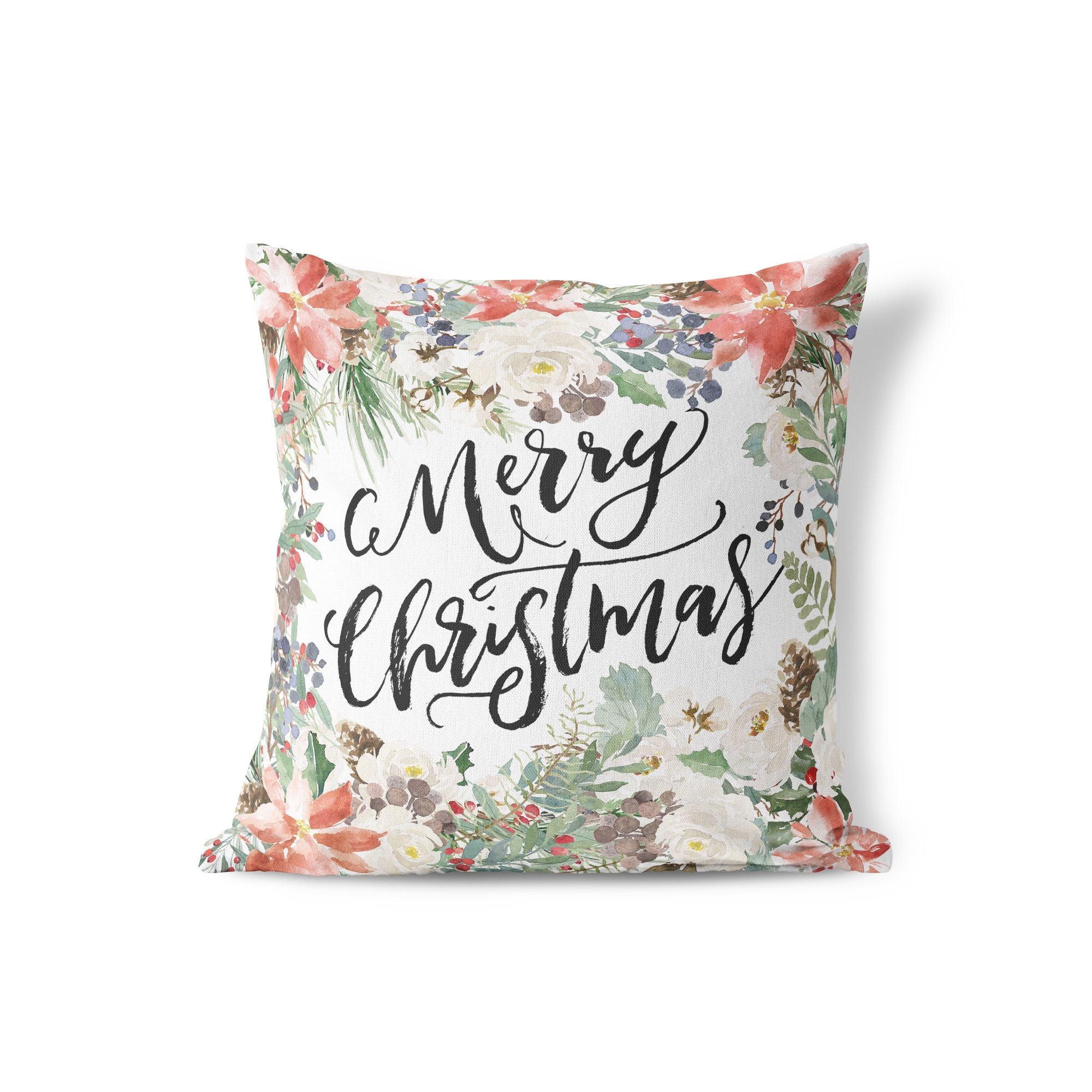 Merry Christmas Pillow 