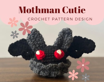 Mothman Cutie Crochet Pattern