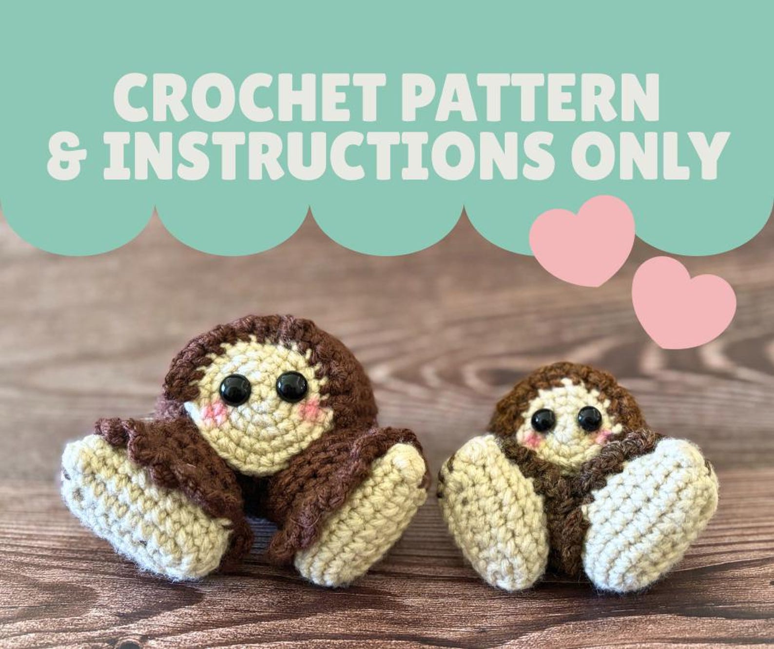 Cryptid Cuties Bundle - 3 Crochet Pattern and Tutorial Pdfs - Etsy