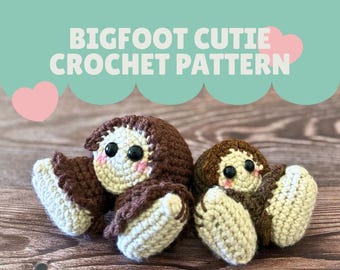Bigfoot Cutie Crochet Pattern