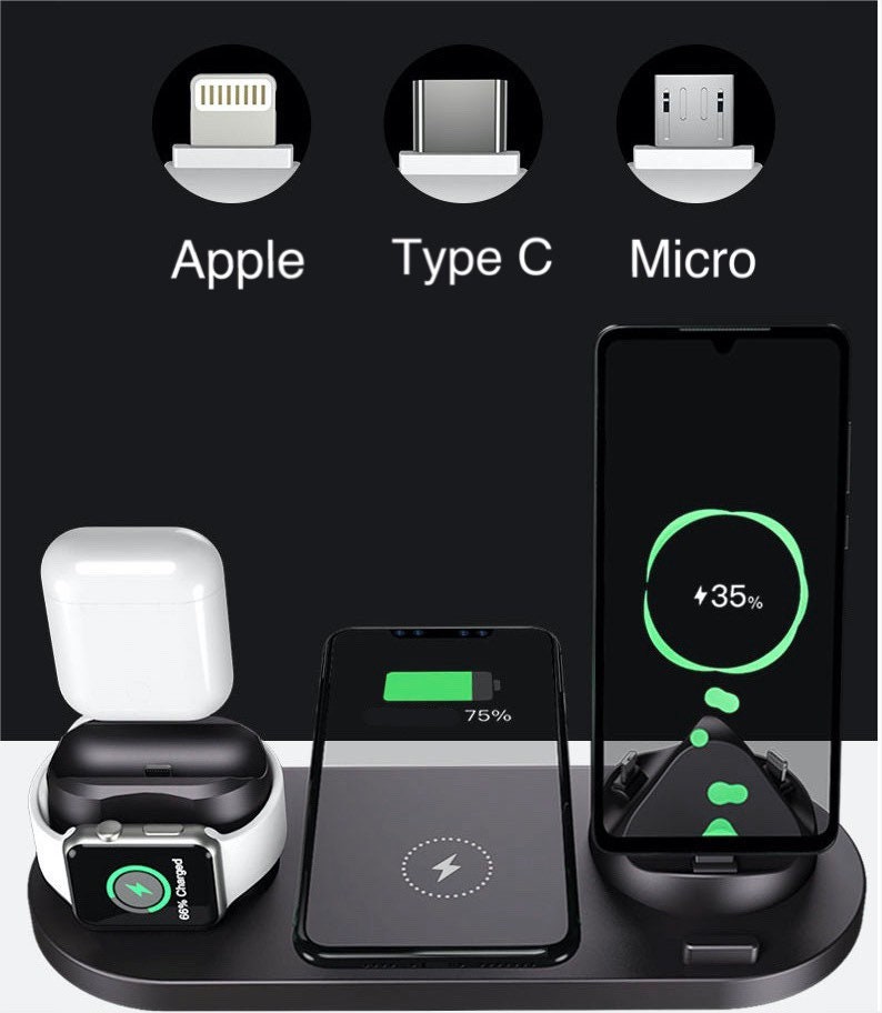 Charging Station Organizer 6 IN 1 for Multiple Etsy Australia